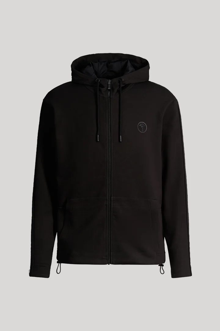 Führt zu Produktdetailseite „Sweatjacke in Schwarz"