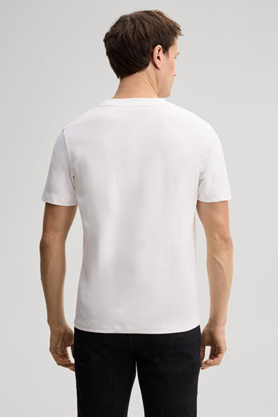 Führt zu Produktdetailseite „Print-T-Shirt in Offwhite"