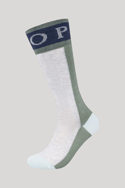 Führt zu Produktdetailseite „2-er-Pack Men Premium Socken in Hellgrau/Grün"