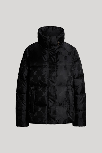 black with a pattern