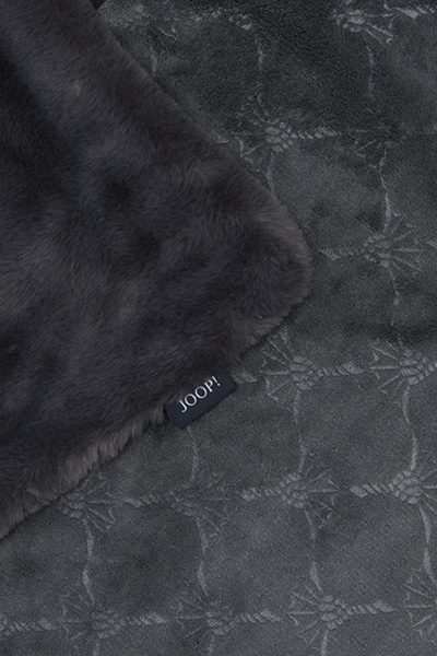 Führt zu Produktdetailseite „Plaid JOOP! TENDER in Grau"