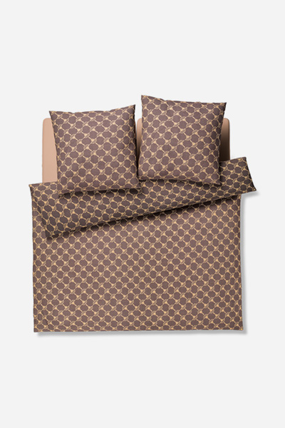 Leads to product detail page "JOOP! soft cornflower bed linen in brown"