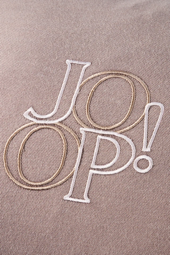 Leads to product detail page "JOOP! soft label cushion in brown, 35 x 35 cm"