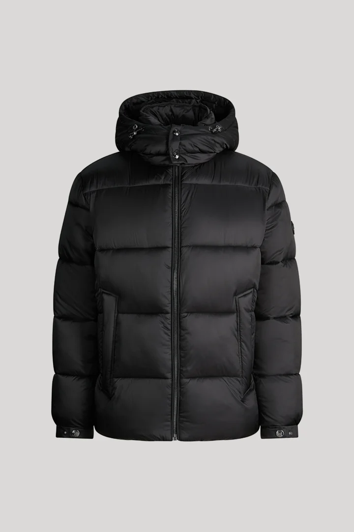JOOP! präsentiert das Produkt Steppjacke mit Kapuze in Schwarz aus der Kategorie Jacken als Freisteller