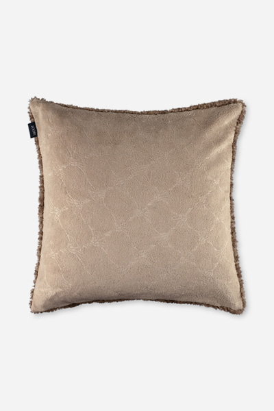 Leads to product detail page "JOOP! CURLY decorative cushion cover in Umbra, 50 x 50 cm"