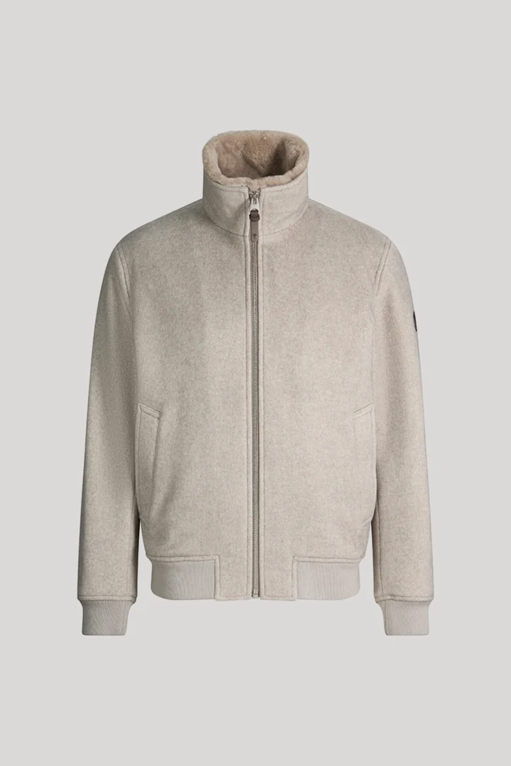 JOOP! präsentiert das Produkt Blouson mit Cashmere in Beige aus der Kategorie Jacken als Freisteller