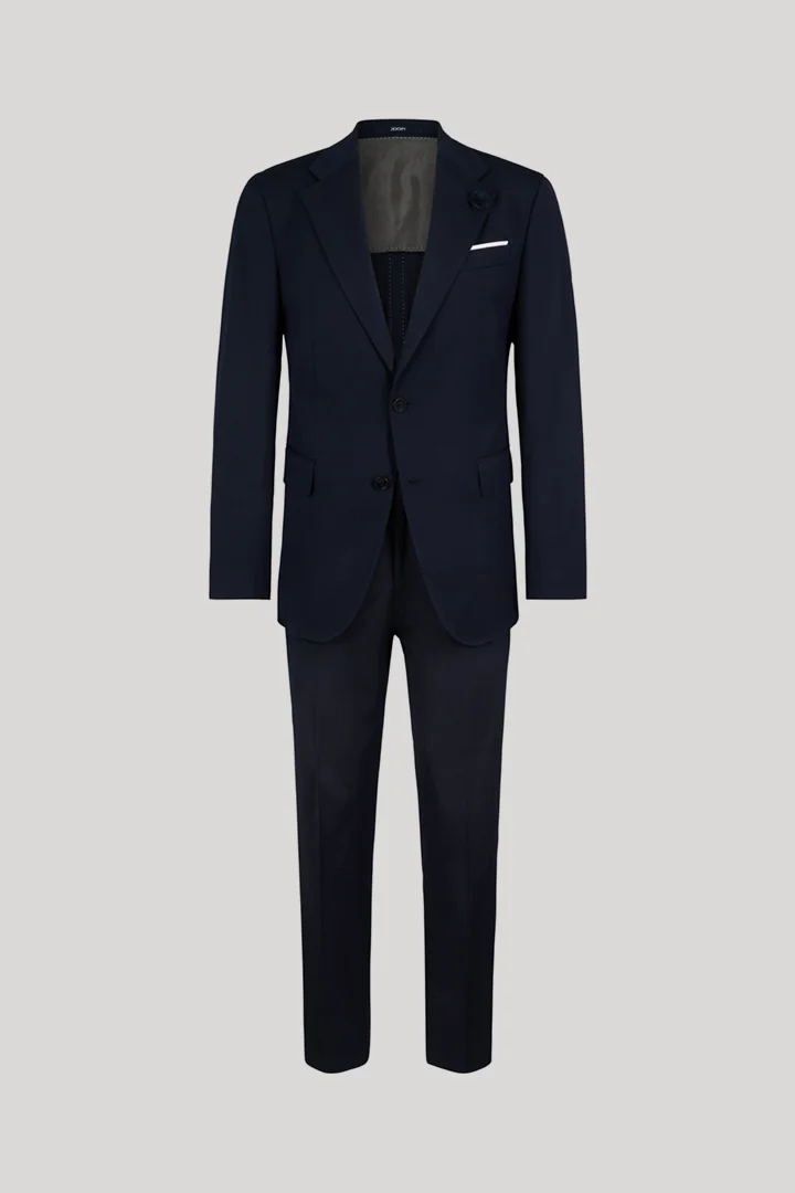 Führt zu Produktdetailseite „Anzug aus Wollmix in Navy"