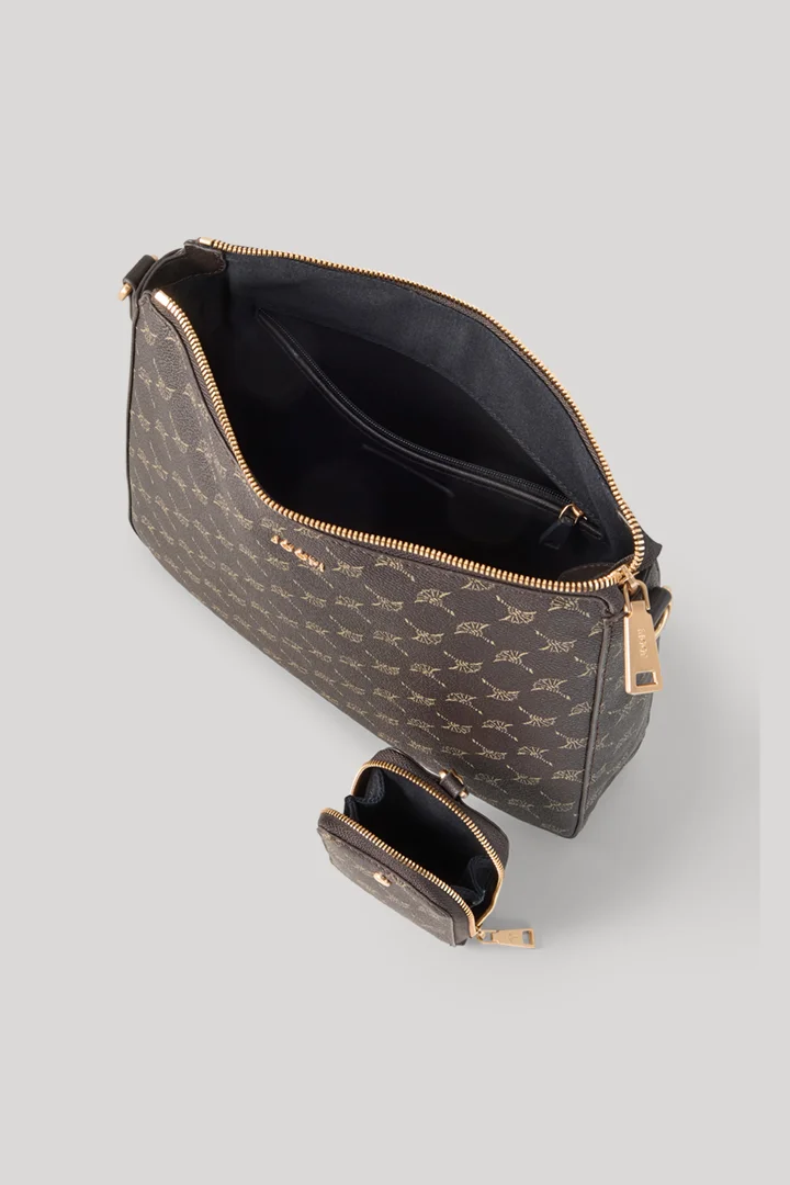Leads to product detail page "Schultertasche Cortina Jasmina in Braun"