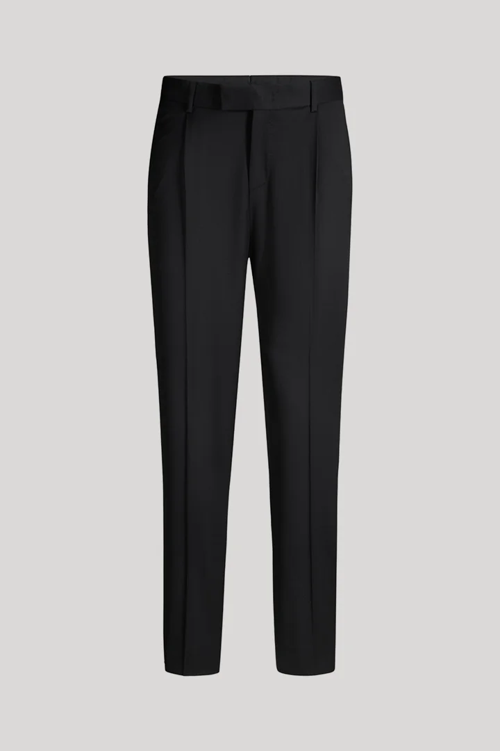 JOOP! präsentiert das Produkt Bundfalten-Baukasten-Hose in Schwarz aus der Kategorie Hosen & Chinos als Freisteller