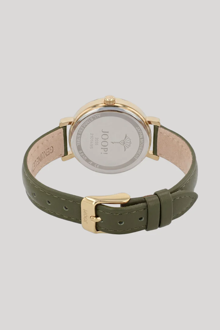 Leads to product detail page "Women’s gold wristwatch"