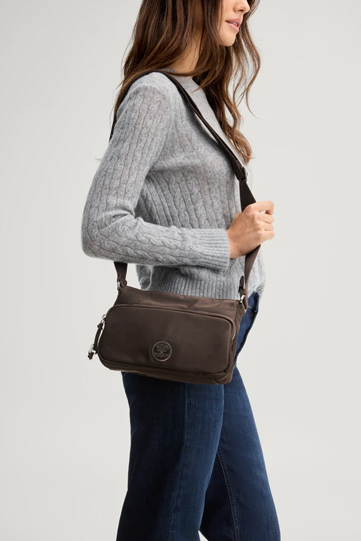 Führt zu Produktdetailseite „Schultertasche Lietissimo 1.0 Jasmina in Dunkelbraun"