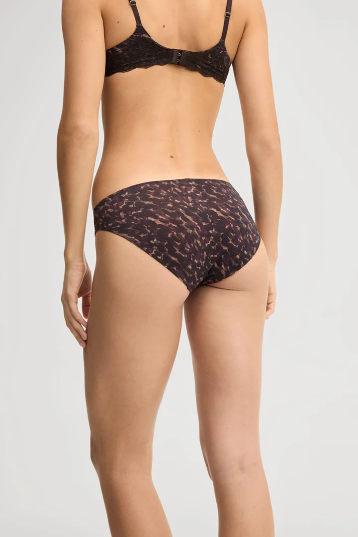 Führt zu Produktdetailseite „Slip in Braun Animalprint"