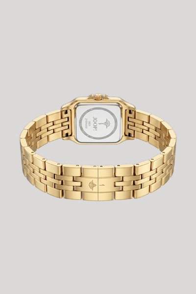 Leads to product detail page "Women’s gold wristwatch"
