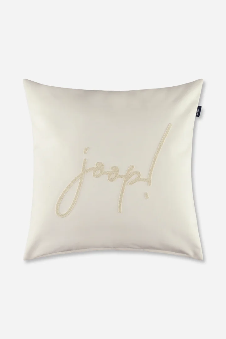 Führt zu Produktdetailseite „Zierkissenhülle JOOP! LABEL in Creme, 40 x 40 cm"