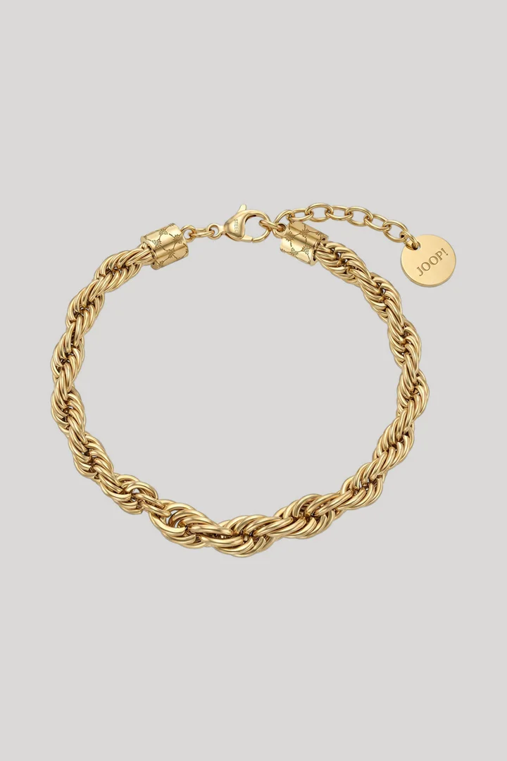 Leads to product detail page "Gold bracelet"