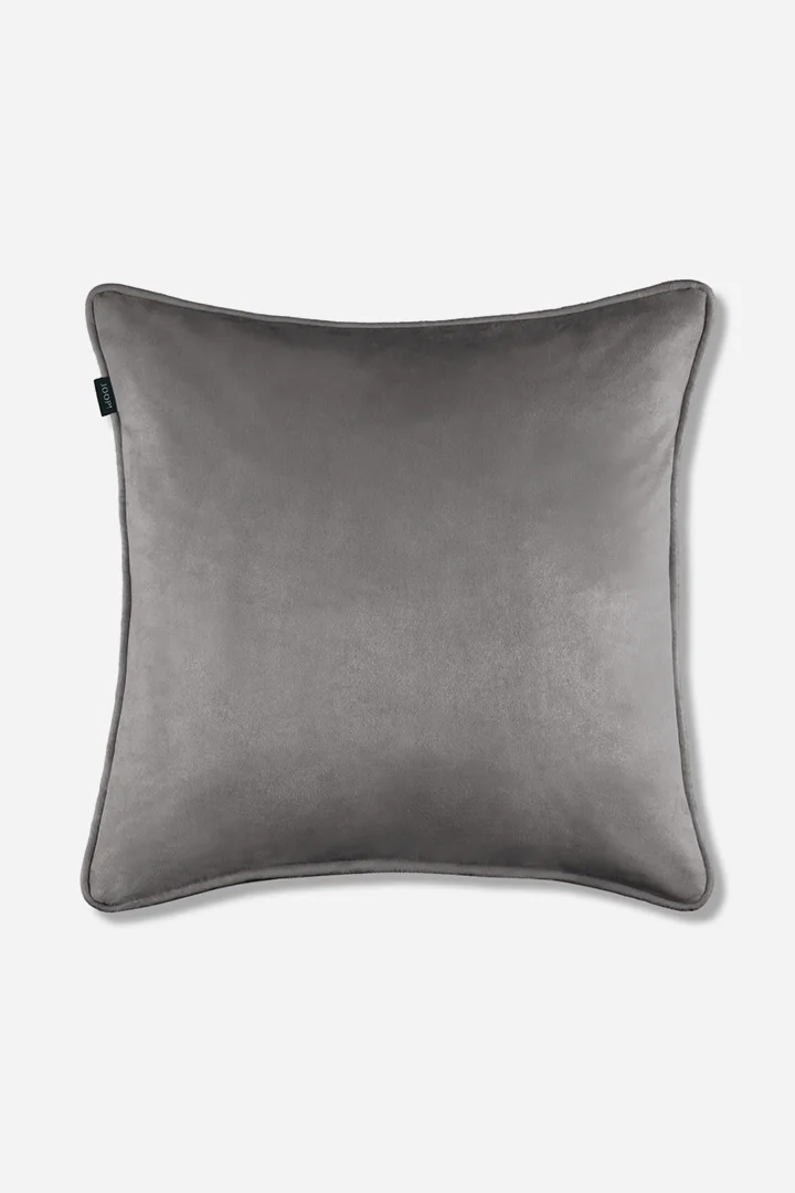 Leads to product detail page "JOOP! herringbone decorative cushion cover in grey, 40 x 40 cm"