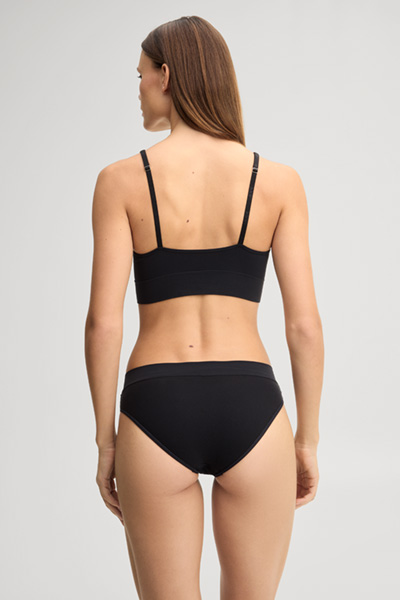 Führt zu Produktdetailseite „High Apex-Bralette in Schwarz"