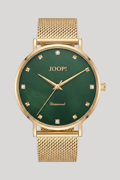 Leads to product detail page "Women’s gold wristwatch"