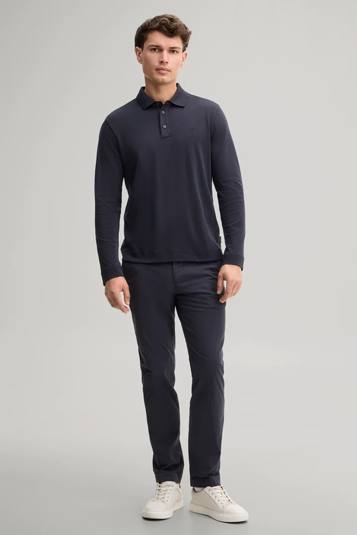 JOOP! presents the product Long-sleeved polo shirt in navy from the category Polo Shirts as an outfit