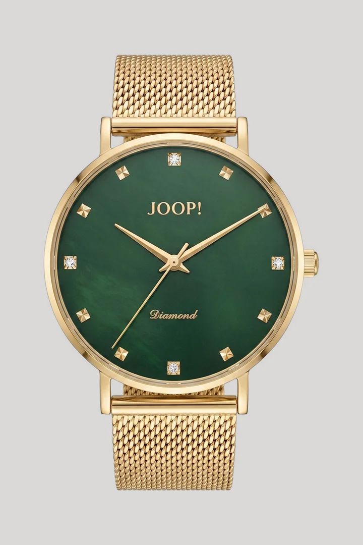 Leads to product detail page "Women’s gold wristwatch"