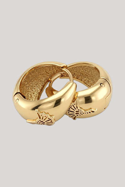 Führt zu Produktdetailseite „Creolen in Gold"