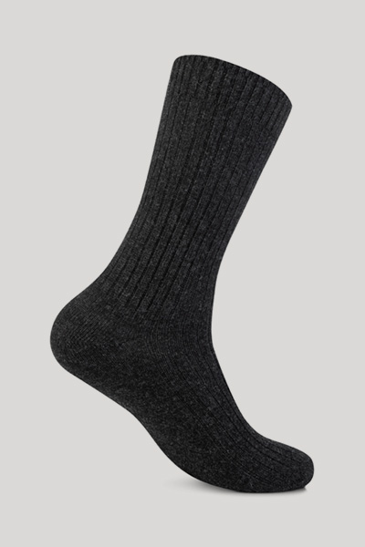 Führt zu Produktdetailseite „Men Premium Socken aus Wollmix in Grau"