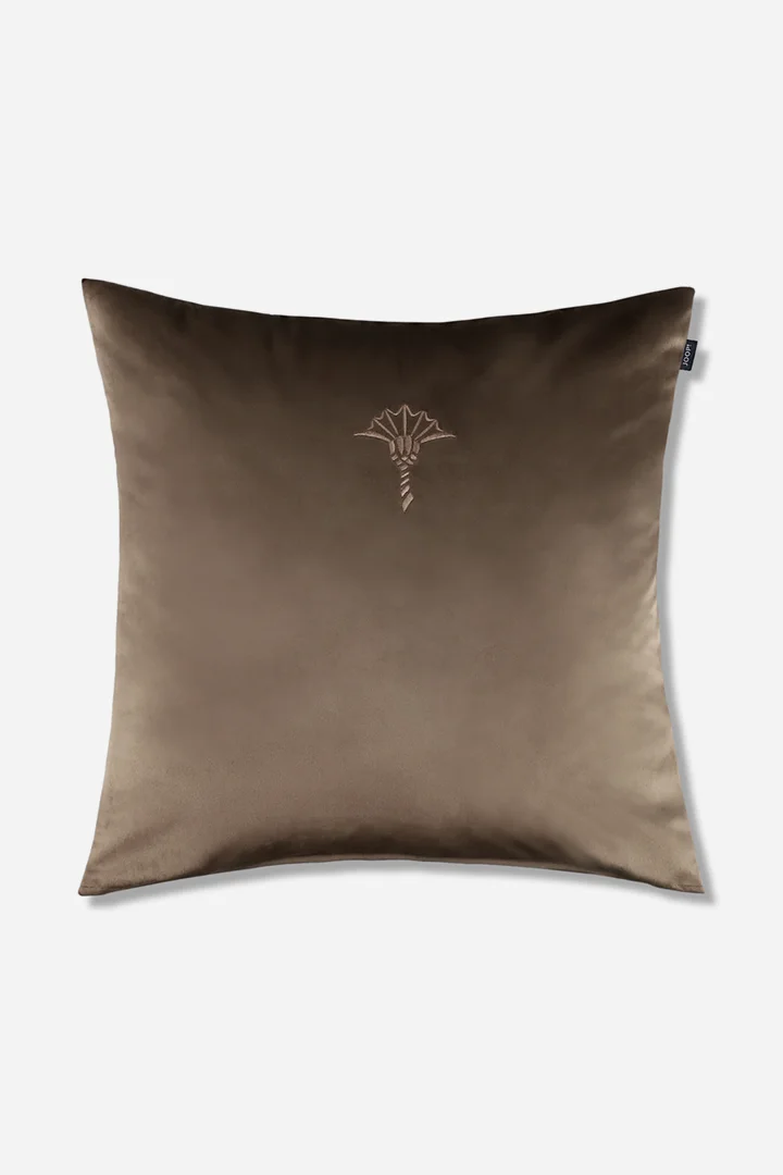 Leads to product detail page "JOOP! Cozy decorative cushion cover in Umbra, 40 x 40 cm"