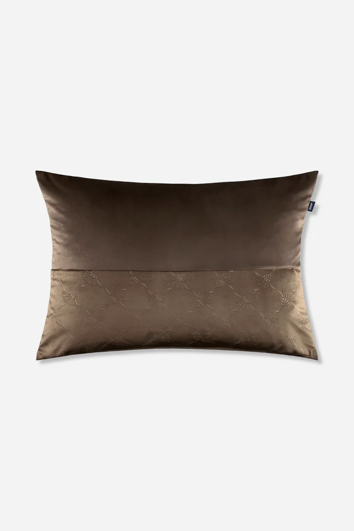 Leads to product detail page "JOOP! soft cornflower decorative cushion cover 40x60 cm, umbra"