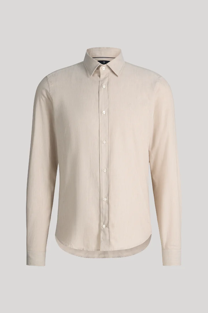Beige cotton shirt