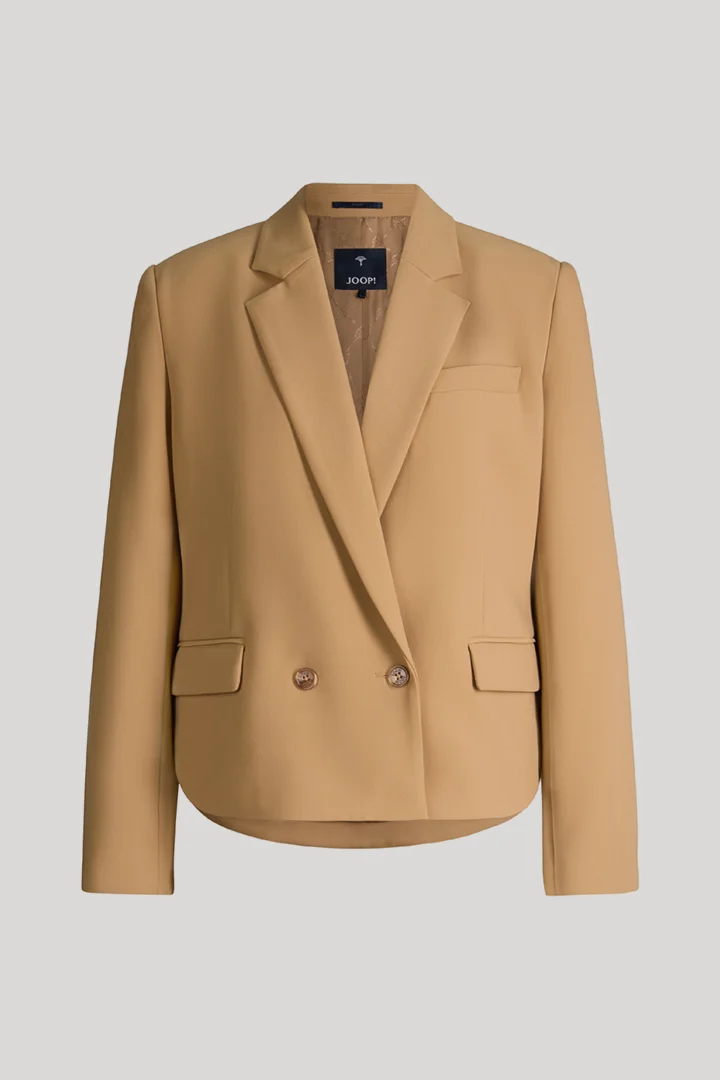 Doppelreiher-Blazer in Camel
