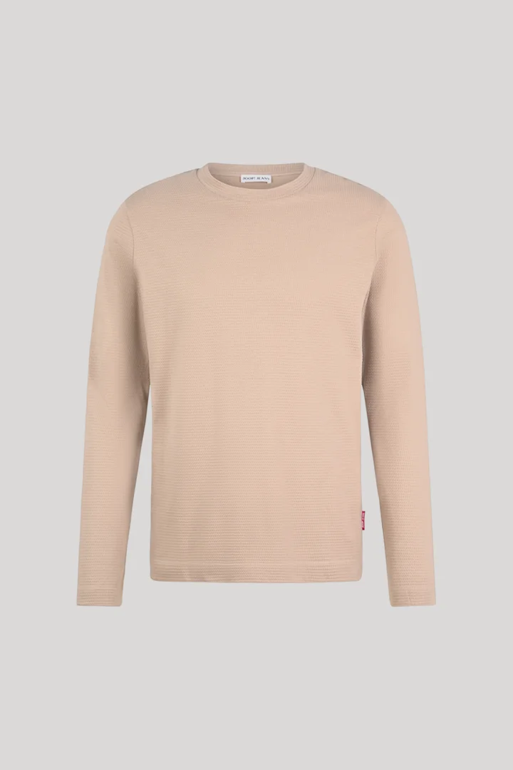 JOOP! präsentiert das Produkt Longsleeve aus Baumwolle in Braun aus der Kategorie Sweats als Freisteller