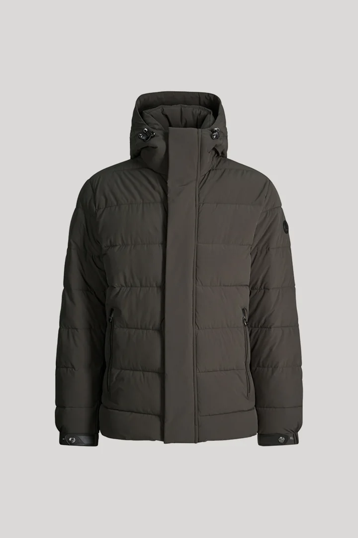 Führt zu Produktdetailseite „Steppjacke in Dunkelblau"