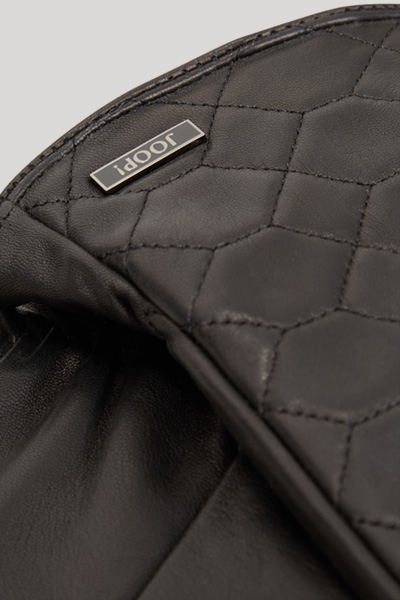 Führt zu Produktdetailseite „Lederhandschuhe in Schwarz"