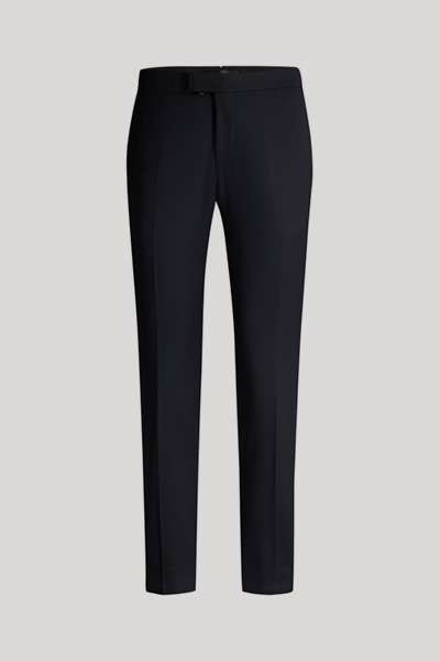 Führt zu Produktdetailseite „Baukasten-Hose aus Wollmix in Navy"