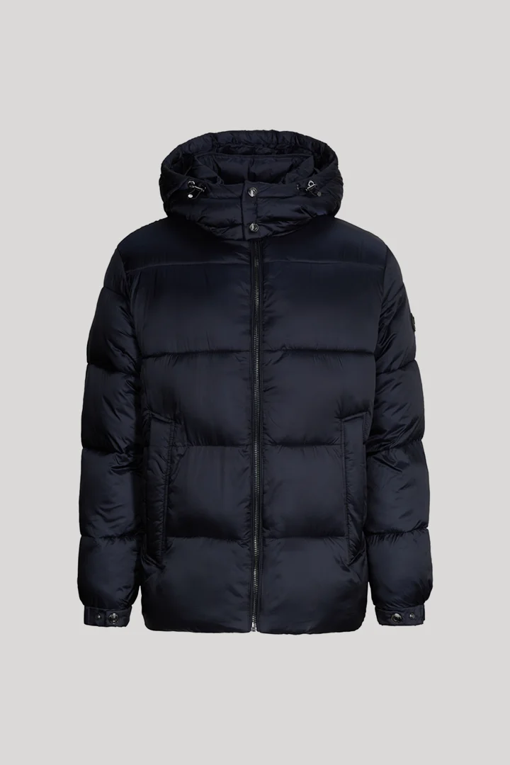 JOOP! presents the product Hooded quilted jacket in navy from the category Jackets as a cut-out