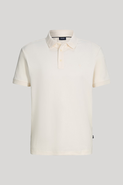 Leads to product detail page "Off-white polo shirt"