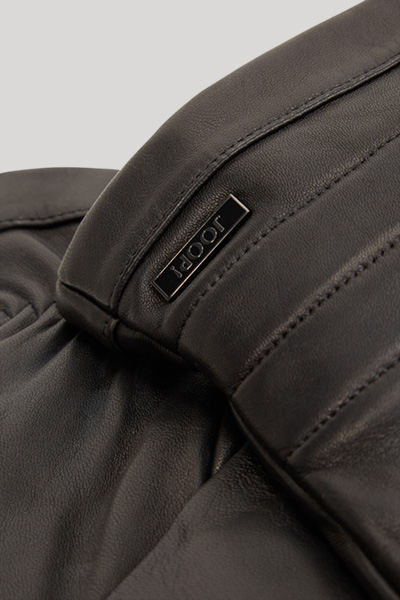 Führt zu Produktdetailseite „Lederhandschuhe in Schwarz"