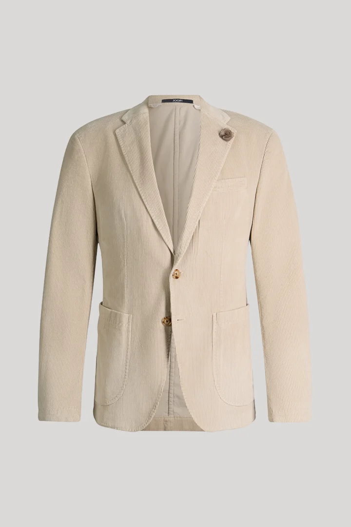JOOP! presents the product Light beige corduroy suit jacket from the category Tailored Jackets & Vests as a cut-out