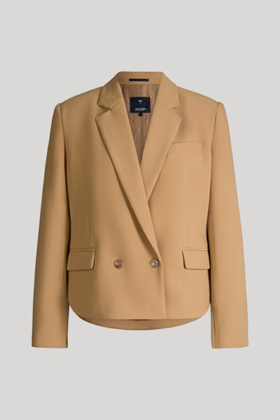 Führt zu Produktdetailseite „Doppelreiher-Blazer in Camel"