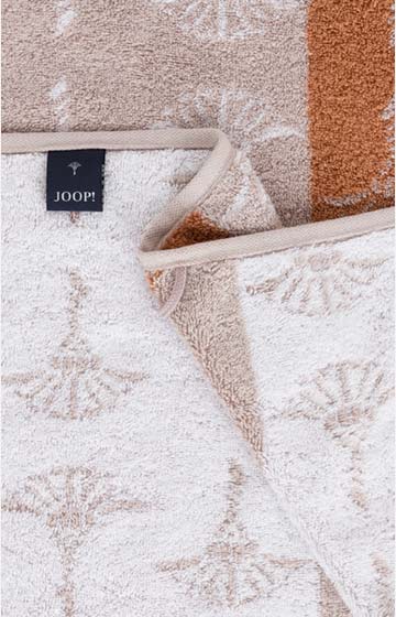 JOOP! DIVIDED CORNFLOWER Shower Towel in Natural, 80 x 150 cm