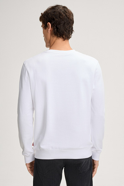 Sweatshirt Salazar in Weiß