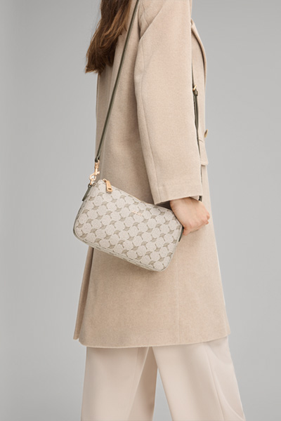 Mazzolino Jasmina Shoulder Bag in Khaki