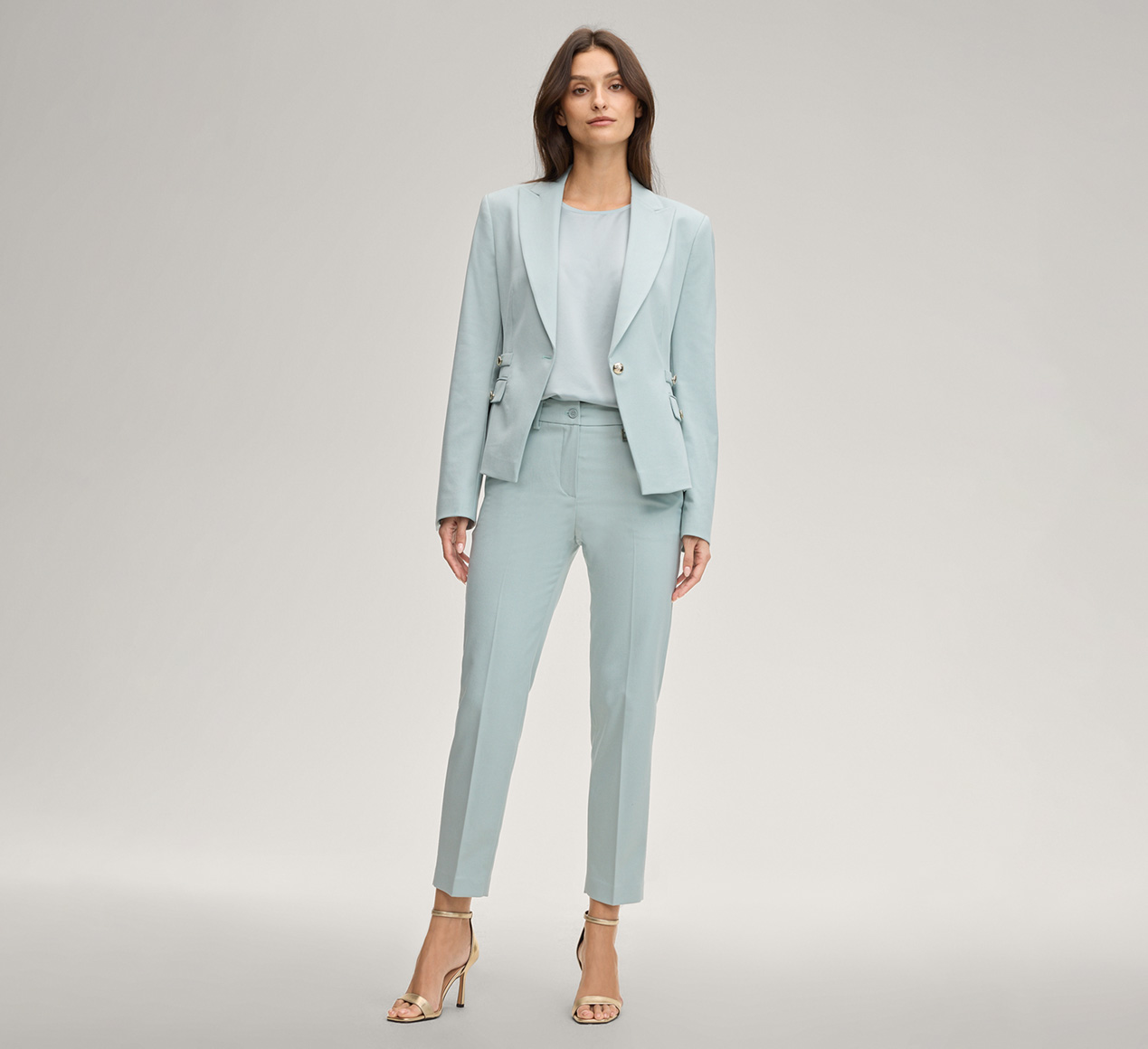 JOOP! präsentiert das Produkt Blazer Jacoba in Hellblau aus der Kategorie Blazer