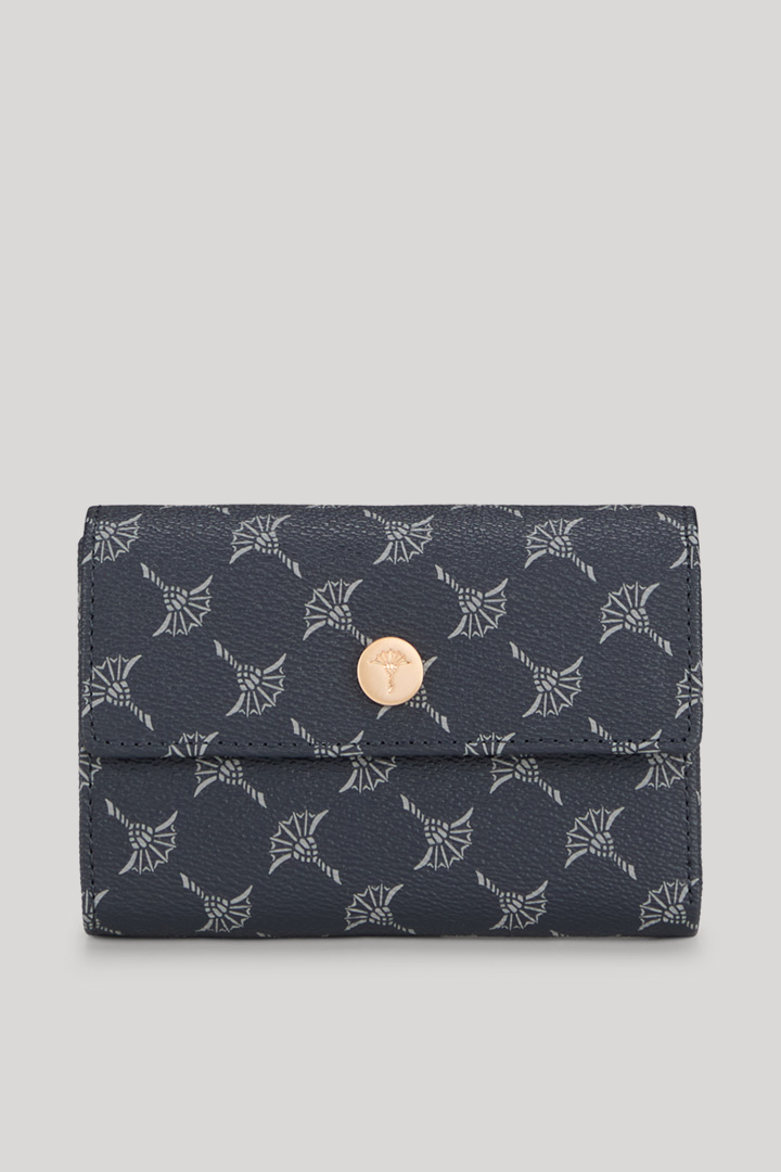 Leads to product detail page "Cortina Cosma Wallet in Blue"