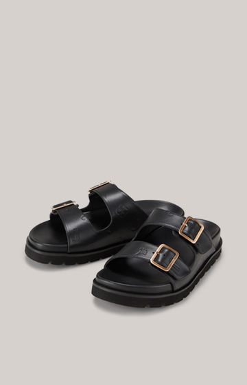 Sandałki Decoro Unico Sofi w kolorze czarnym
