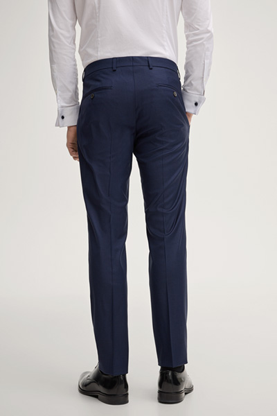 Blayr Modular Suit Trousers in Navy
