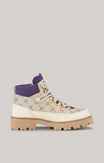 Niskie buty Mazzolino Hestia w kolorze beżowym/fioletowym