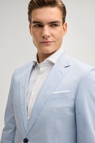 Herby-Blayr suit in light blue