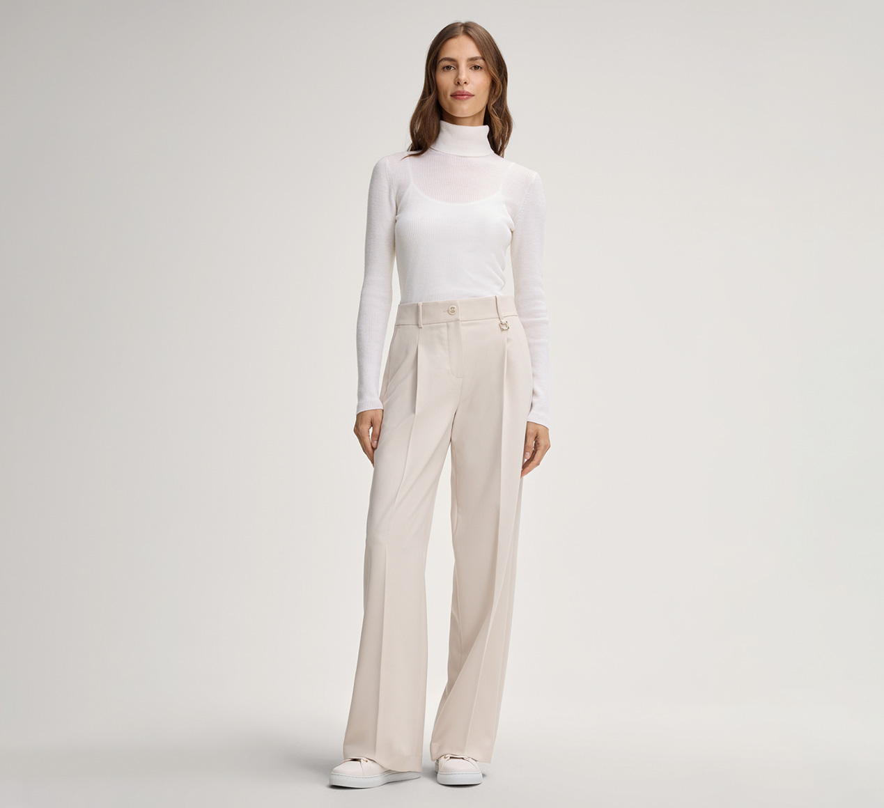 JOOP! presents the product Kalis Knitted Pullover in Off-white from the category Knitwear