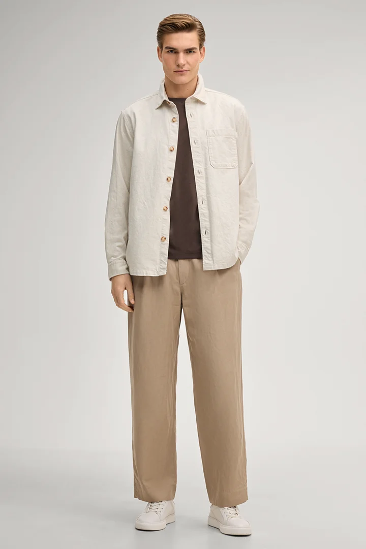 Overshirt Kalan in Offwhite